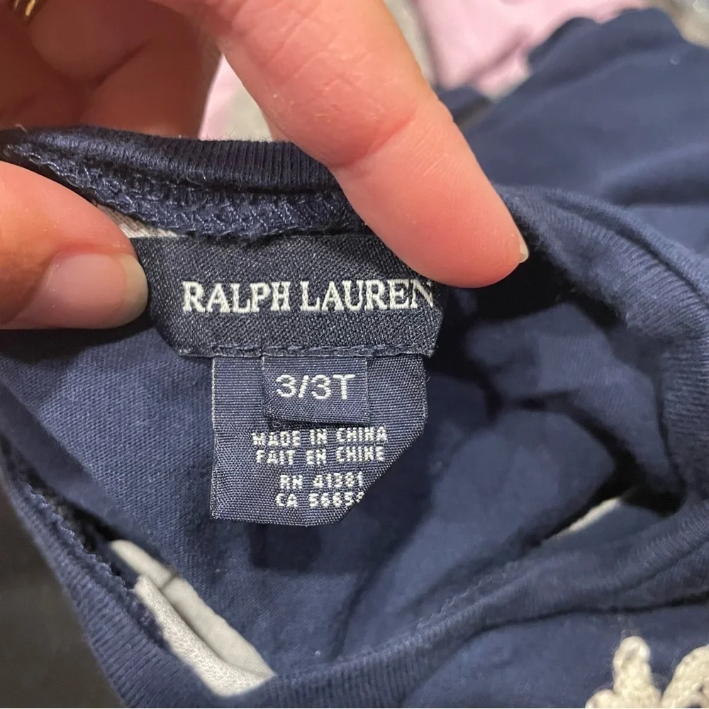 Ralph Lauren Peplum Striped Shirt